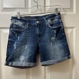 Mavi Pixie Mid Rise Shorts size 24